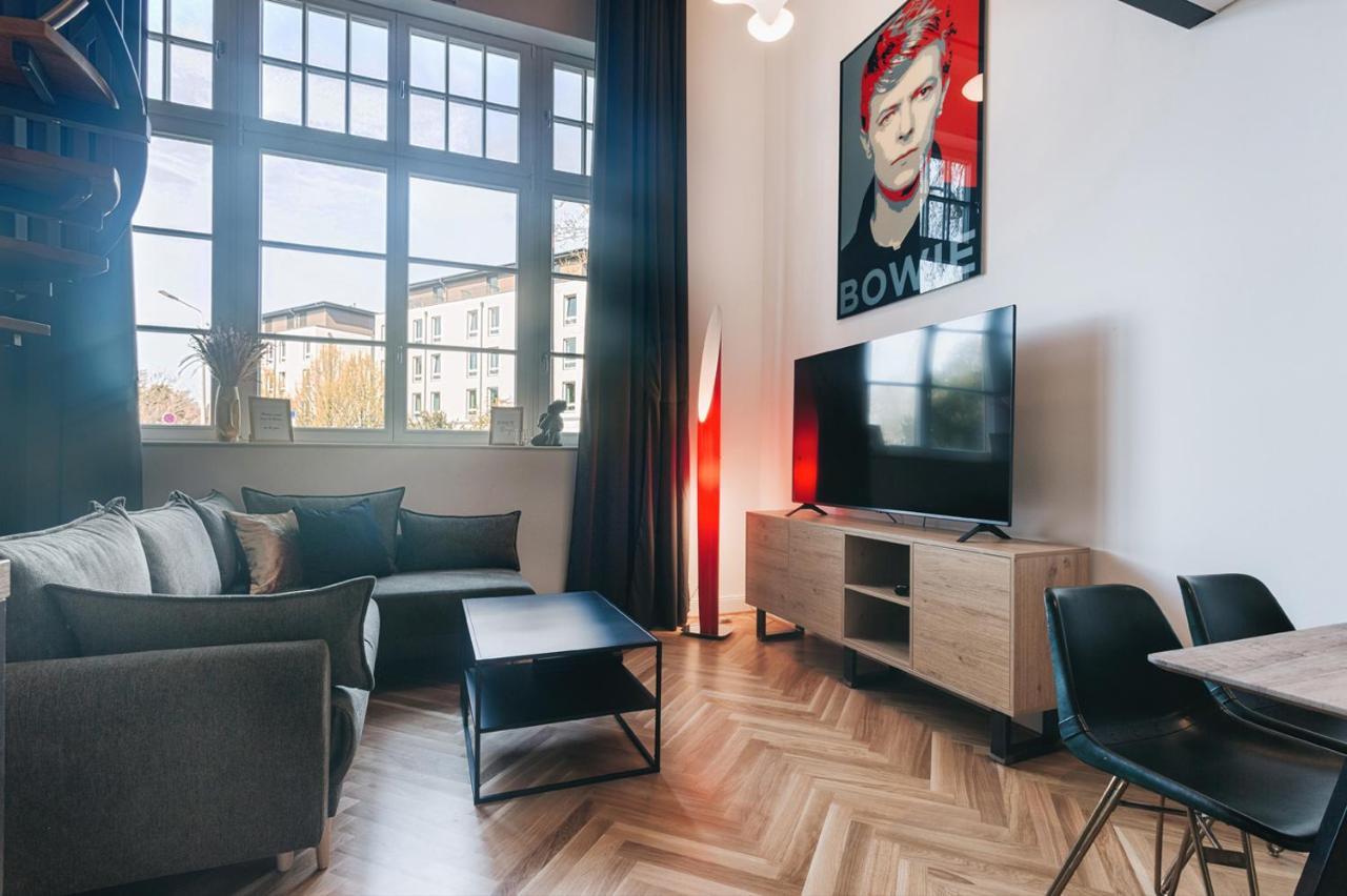 Tip! Modernes 90 Qm City-Apartment Mit Stil & Komfort In Toplage Dresda Exterior foto