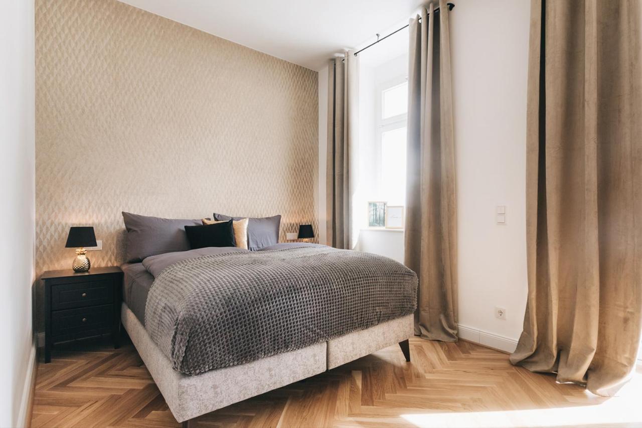 Tip! Modernes 90 Qm City-Apartment Mit Stil & Komfort In Toplage Dresda Exterior foto